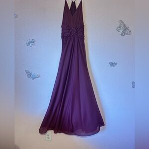 Elegant Burgundy Dress for Prom, Weddings, More!